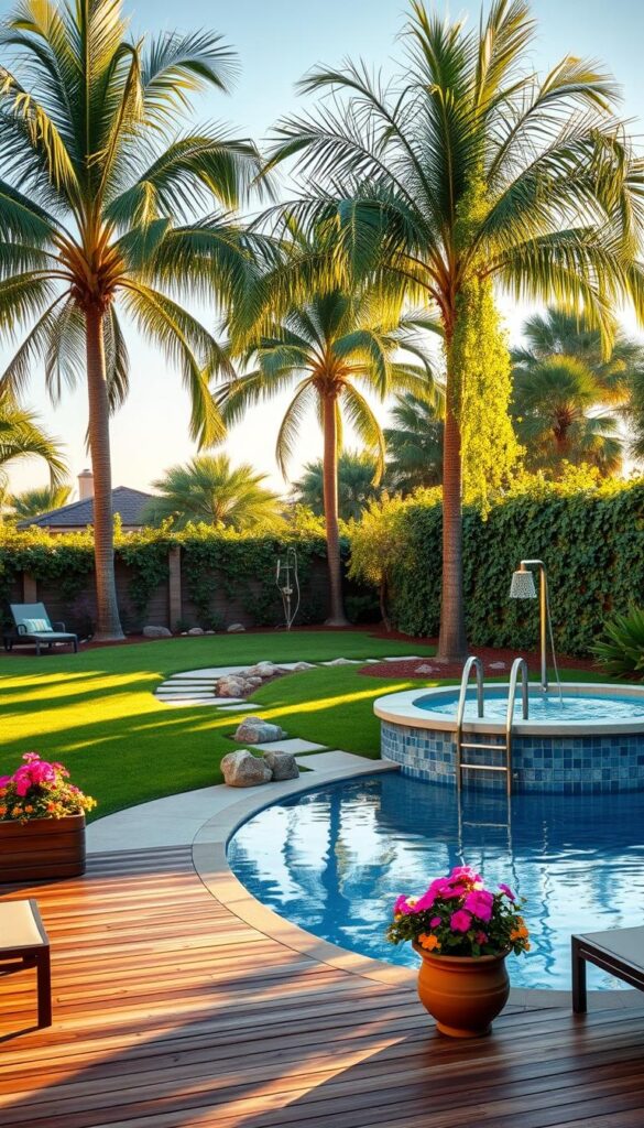 above ground pool landscaping essentials