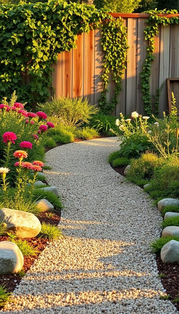 inexpensive pathway projects
