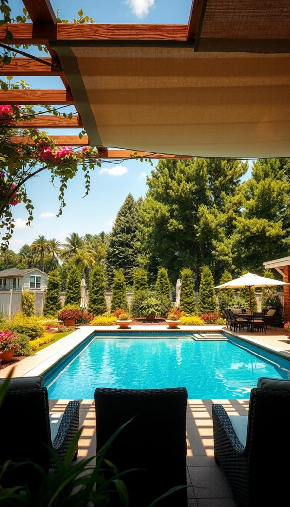 shade structures for pool