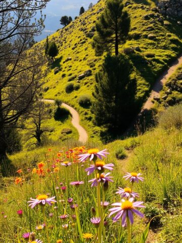 steep hill landscaping