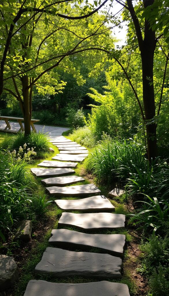 stepping stone walkways